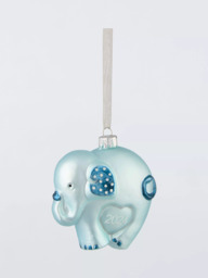 John Lewis 2024 Elephant Bauble - thumbnail 1