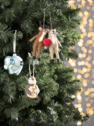 John Lewis 2024 Elephant Bauble - thumbnail 3
