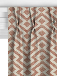 John Lewis Meeko Made to Measure Curtains or Roman Blind, Rust - thumbnail 5