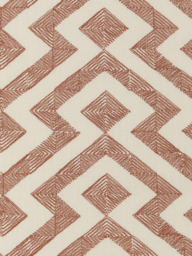 John Lewis Meeko Made to Measure Curtains or Roman Blind, Rust - thumbnail 1