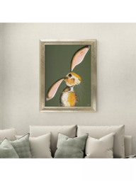 John Lewis Quinn Russell 'Maise' Framed Print, 92 x 72cm, Green/Gold - thumbnail 2