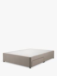Silentnight Non-Sprung 2 Drawer Upholstered Divan Base, Double