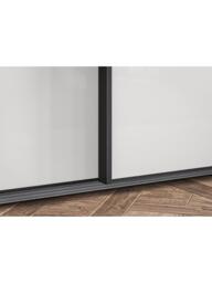 John Lewis Newlyn 3m Sliding Wardrobe with 3 Glass Doors - thumbnail 4