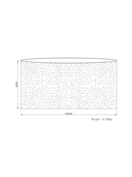 John Lewis Alice Starry Sky Easy-to-Fit Ceiling Shade - thumbnail 6