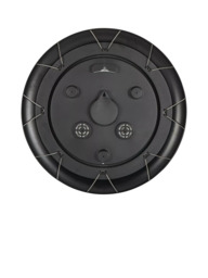 Libra Interiors Outdoor Metal Wall Clock with Temperature & Humidity, 53cm - thumbnail 3