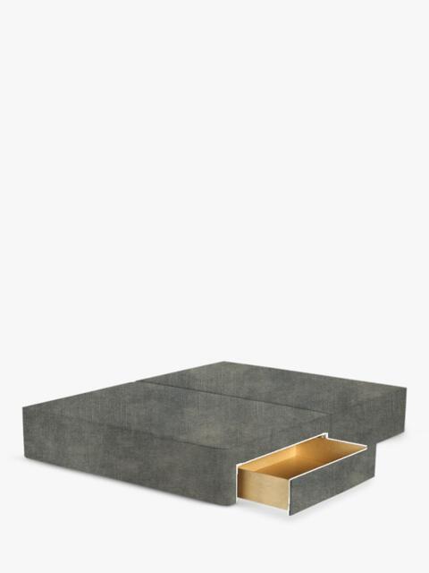 John Lewis Pocket Sprung Upholstered 2 Drawer Divan Base, Small Double