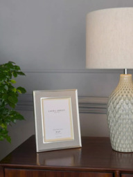 "Laura Ashley Harrison Linen Photo Frame, 5 x 7"" (13 x 18cm)" - thumbnail 2