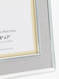 "Laura Ashley Harrison Linen Photo Frame, 5 x 7"" (13 x 18cm)" - thumbnail 4
