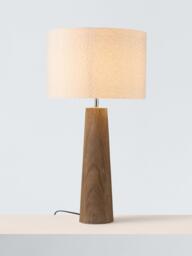 John Lewis Fayola Table Lamp, Mangowood - thumbnail 1