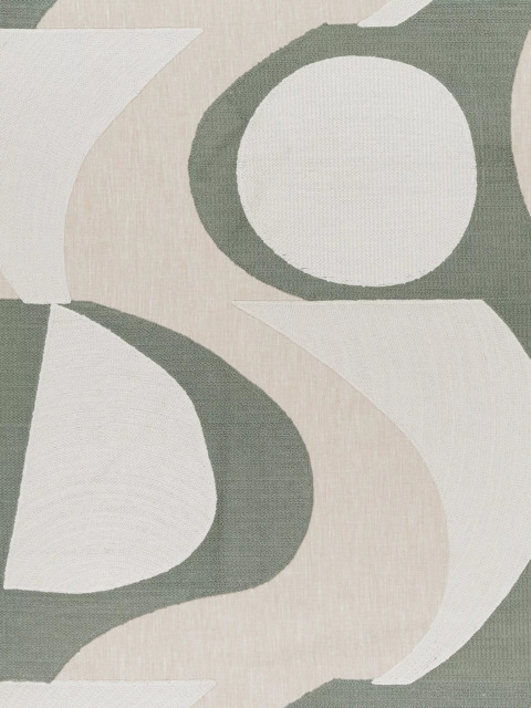 John Lewis Claro Embroidery Made to Measure Curtains or Roman Blind, Myrtle - image 1