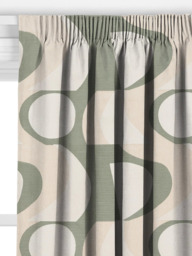 John Lewis Claro Embroidery Made to Measure Curtains or Roman Blind, Myrtle - thumbnail 2