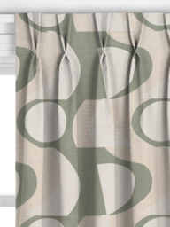 John Lewis Claro Embroidery Made to Measure Curtains or Roman Blind, Myrtle - thumbnail 4