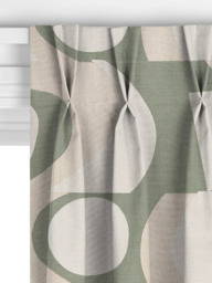 John Lewis Claro Embroidery Made to Measure Curtains or Roman Blind, Myrtle - thumbnail 5