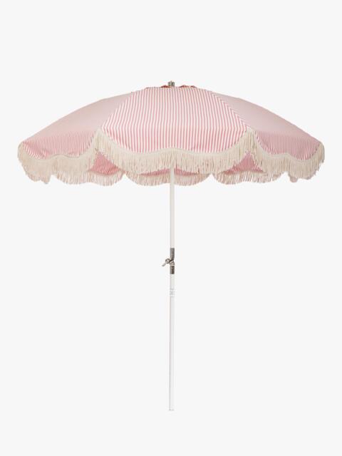 Business & Pleasure Co. Club Umbrella Lauren Stripe Garden Parasol, 2m, Pink - image 1
