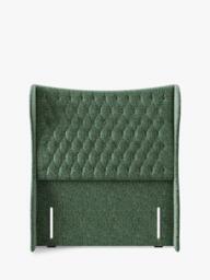 Hypnos Elizabeth Extra Wide Upholstered Headboard, Small Double - thumbnail 1