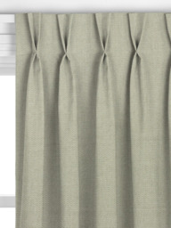 John Lewis Herringbone Made to Measure Curtains or Roman Blind, Green - thumbnail 4