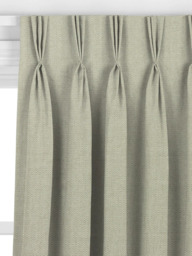 John Lewis Herringbone Made to Measure Curtains or Roman Blind, Green - thumbnail 6