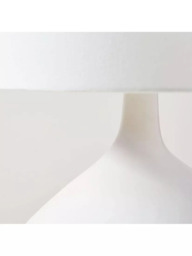 west elm Asymmetry Ceramic Table Lamp, White - thumbnail 2