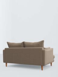 John Lewis Fika Compact 3 Seater RHF Chaise End Sofa, Light Leg, Chunky Chenille Natural - thumbnail 4