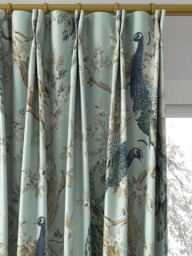 Laura Ashley Belvedere Made to Measure Curtains or Roman Blind, Duck Egg - thumbnail 4
