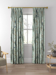 Laura Ashley Belvedere Made to Measure Curtains or Roman Blind, Duck Egg - thumbnail 5