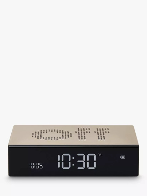 Lexon Flip Premium LCD Digital Alarm Clock - image 1