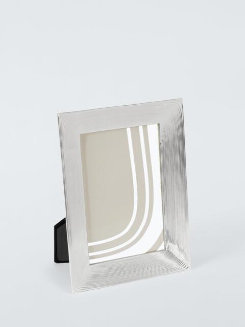 John Lewis Textured Wave Photo Frame, Silver - image 1