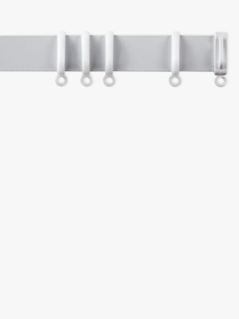 Speedy Products Streamline Aluminium Curtain Track, White - image 1