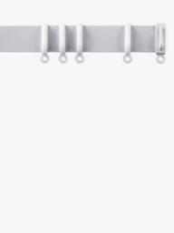 Speedy Products Streamline Aluminium Curtain Track, White - thumbnail 1