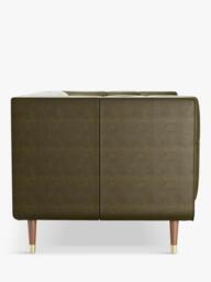 At The Helm Grace Small 2 Seater Leather Sofa - thumbnail 4