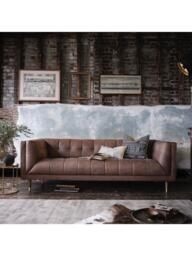 At The Helm Grace Small 2 Seater Leather Sofa - thumbnail 2