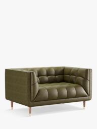 At The Helm Grace Small 2 Seater Leather Sofa