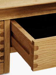 John Lewis Essence Dressing Table, Oak - thumbnail 4
