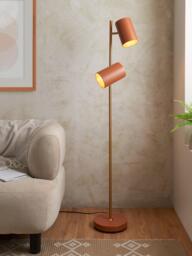 John Lewis Metal Double Arm Floor Lamp - thumbnail 2