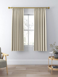 John Lewis Ivy Leaf Weave Pair Lined Pencil Pleat Curtains - thumbnail 5
