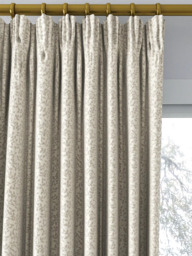 John Lewis Ivy Leaf Weave Pair Lined Pencil Pleat Curtains - thumbnail 1
