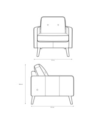 G Plan Vintage The Sixty Five Leather Armchair - thumbnail 2