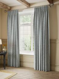 John Lewis Twisted Weave Pair Lined Pencil Pleat Curtains, Multi - thumbnail 4