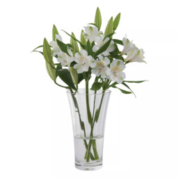 Dartington Crystal Florabundance Bouquet Flared Vase, H23cm - thumbnail 4