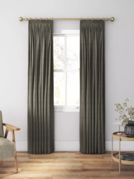 Clarke & Clarke Paradiso Made to Measure Curtains or Roman Blind, Charcoal - thumbnail 3