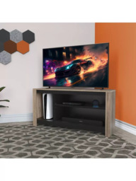 AVF Calibre Alto 120 TV Stand for TVs up to 60”, Sawn Oak - thumbnail 4