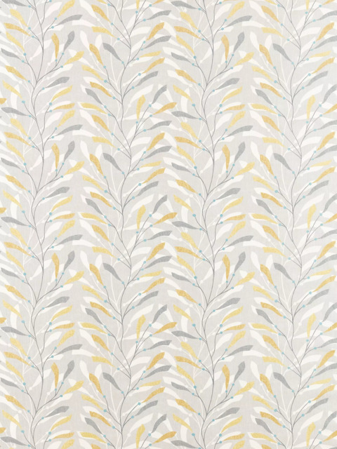 Sanderson Sea Kelp Made to Measure Curtains or Roman Blind, Ochre - image 1