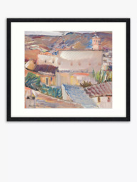 Tate + John Lewis David Bomberg 'San Justo and Toledo Hills' Wood Framed Print & Mount, 53 x 63cm