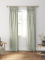 William Morris At Home Willow Bough Made to Measure Curtains or Roman Blind, Lichen - thumbnail 3