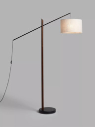 John Lewis Fishing Rod Floor Lamp, Walnut - thumbnail 1