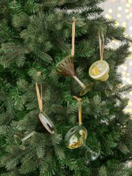 John Lewis The Connoisseur Espresso Martini Bauble, Brown - thumbnail 3