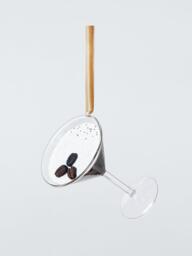 John Lewis The Connoisseur Espresso Martini Bauble, Brown