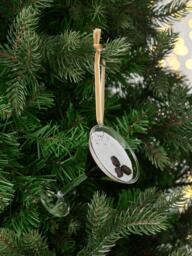 John Lewis The Connoisseur Espresso Martini Bauble, Brown - thumbnail 2