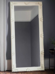 Gallery Direct Denver Baroque Wood Frame Full-Length Leaner Mirror, 165 x 79.5cm - thumbnail 3