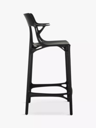 Kartell A. I. Philippe Starck Bar Chair, Black - thumbnail 4